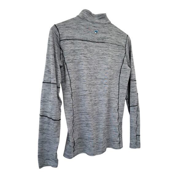 Kuhl Gray Men's Alloy 1/4 Zip Size Small - Picture 7 of 8